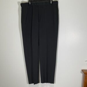 Roundtree & Yorke Charcoal Gray Easy Care Dress Pants